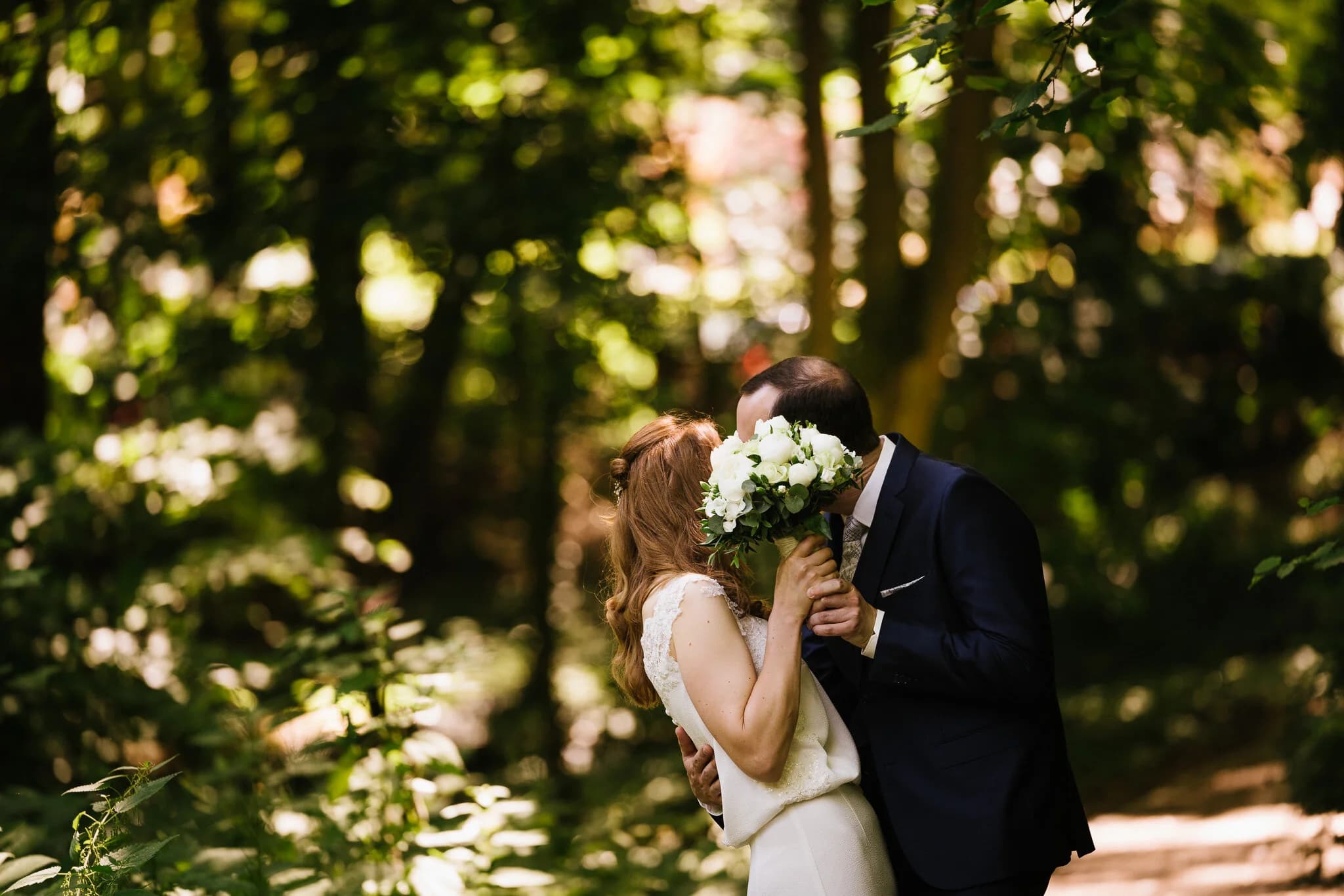 Documentary wedding photograph of Laura & Wim, ceremony, by Vienna wedding photographer Ersan Memić
